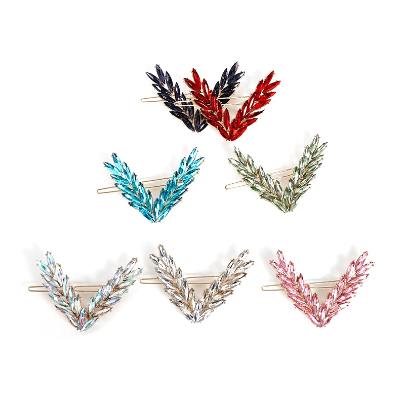 

Женские блестящие украшения Стразы, роскошные элегантные украшения для волос