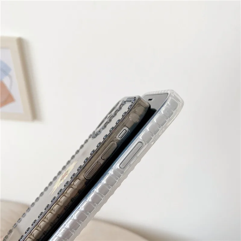 Оригинальный прозрачный силиконовый чехол на айфон 11чехол 12 pro max xs 6 6S 7 8 plus X XR Mini