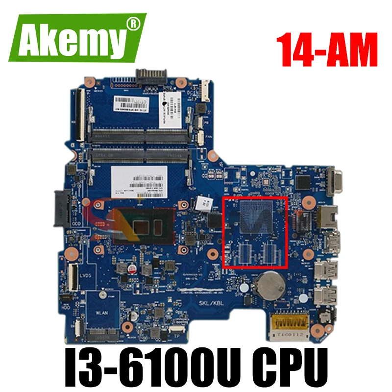 

Для HP 14-модельный ряд AM материнская плата портативного компьютера с i3-6100u Процессор 860458-601 860458-501 DDR4 6050A2822501-MB 100% тестирование Быстрая доставка