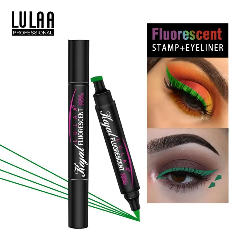

Colorful Seal Stamp Liquid Eyeliner Pen Waterproof Fast Dry Black Eye Liner Pencil With Eyeliner Cosmetic Double-Ended Eyeliner