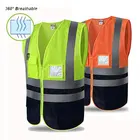 Светоотражающий жилет, для мужчин и женщин, с несколькими карманами