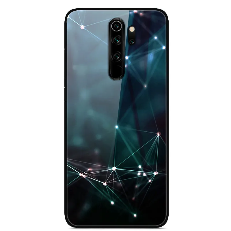 7 Для Xiaomi Redmi Note 8 Pro Чехол из закаленного стекла жесткий стеклянный чехол для телефона для Xiaomi Redmi Note 8 чехол для Redmi Note 8T Note8 - Цвет: 7