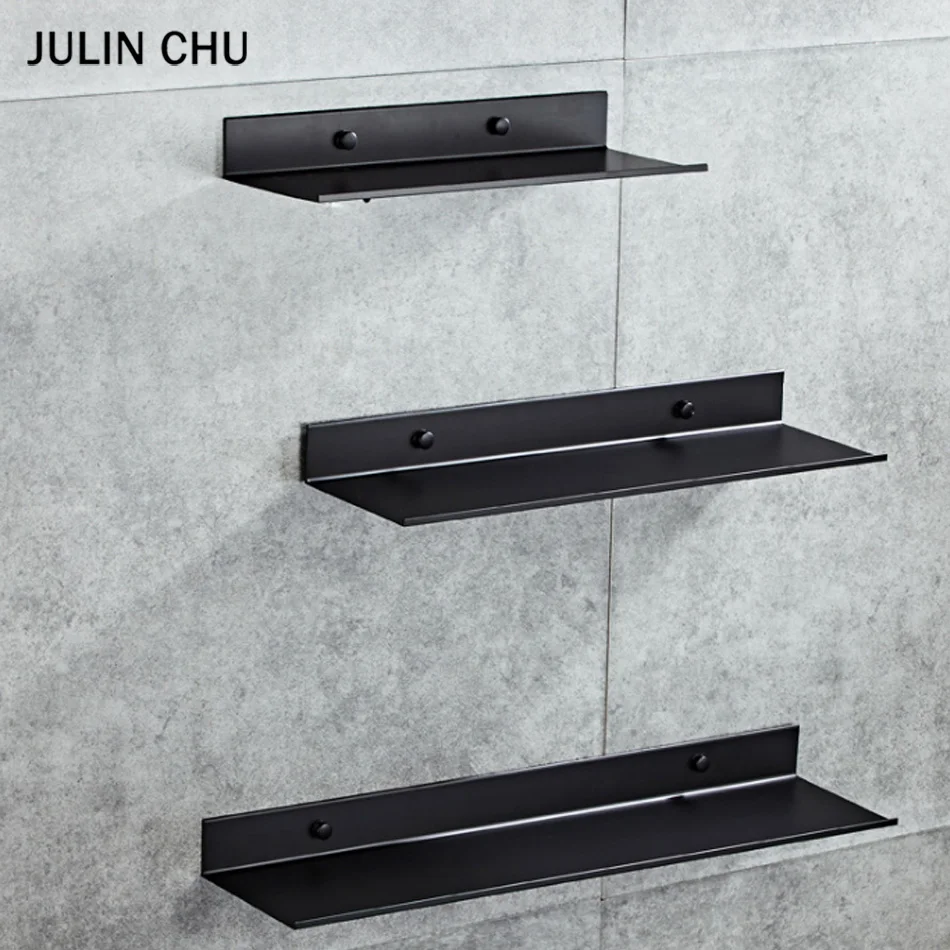 

Вместительный алюминиевый держатель для ванной комнаты, черный и белый цвет, органайзер для туалета, кухни, ванной, душа, шампуня, стойка для хранения, держатель, кухонные шкафы