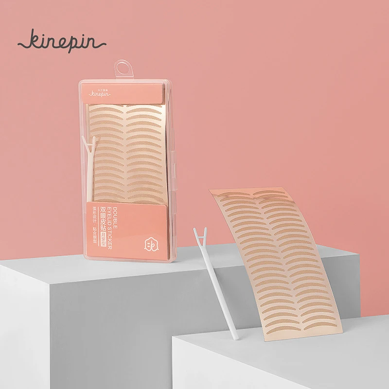 

Cheap 384PCS Invisible Eyelid Sticker Lace Eye Lift Strips Double Eyelid Tape Adhesive Stickers Eye Tape Tools 2 Style