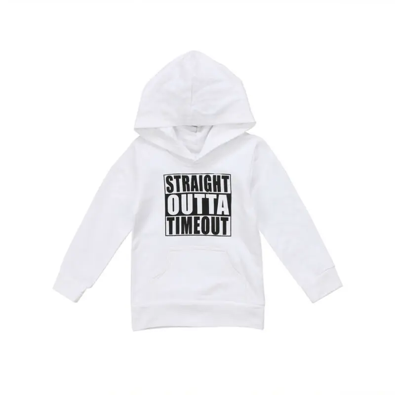 Emmababy детские толстовки с капюшоном модная одежда для малышей Детский костюм
