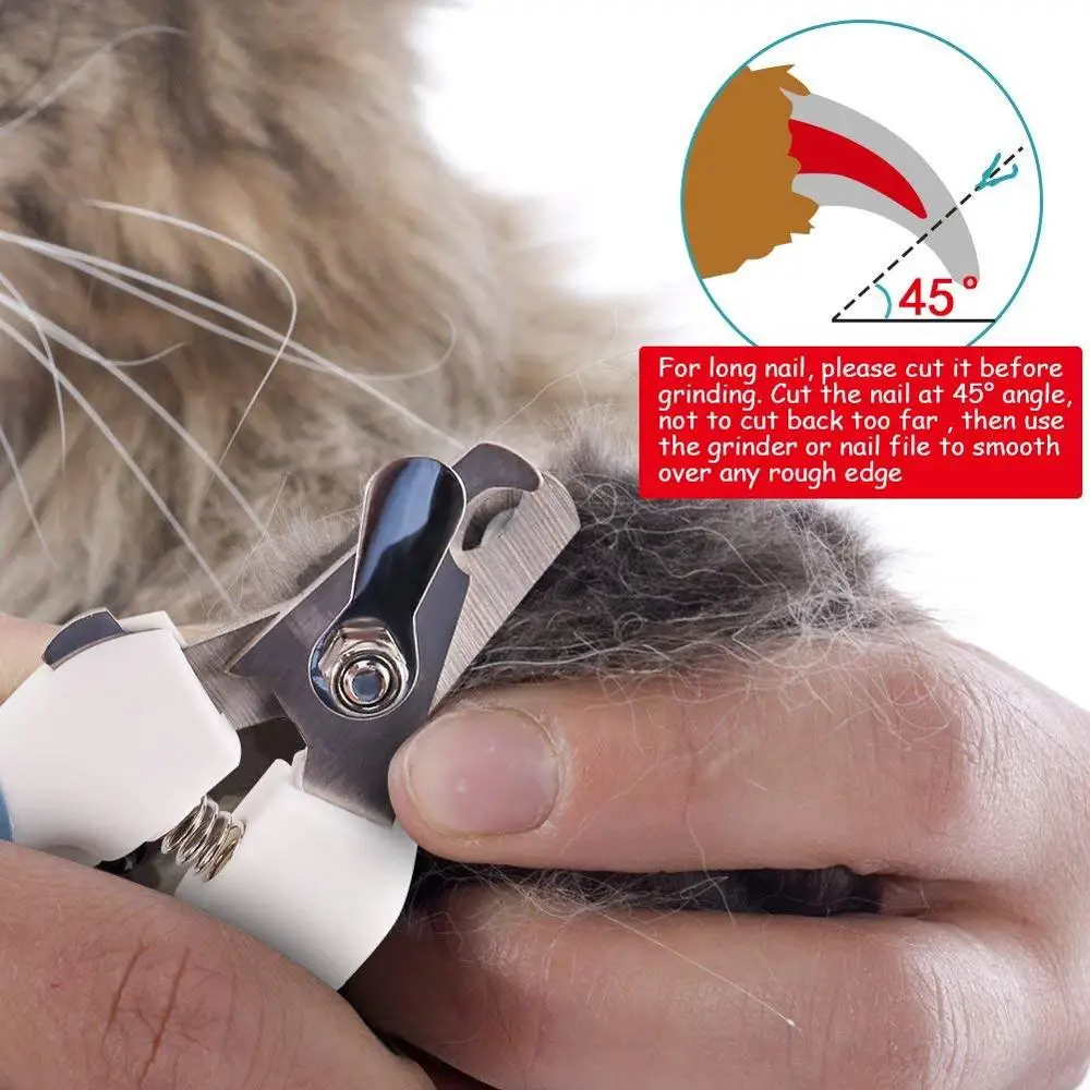 Птица ногтя дробилка электрическая Кошка Собака ногтей Уход за лошадьми файл