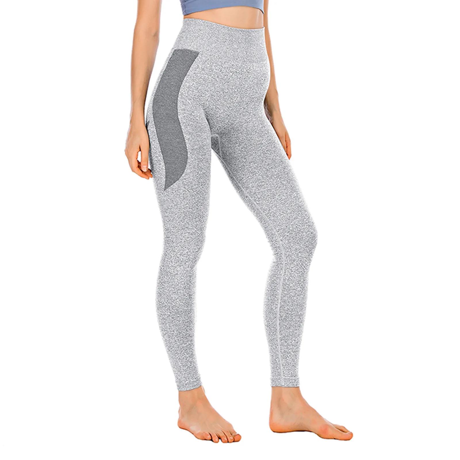 

2021 Leggings Women's Pure Color Hip Lifting Seamless Elasticity Fitness Running Pants Ropa Mujer Fitness Shorts sexy
