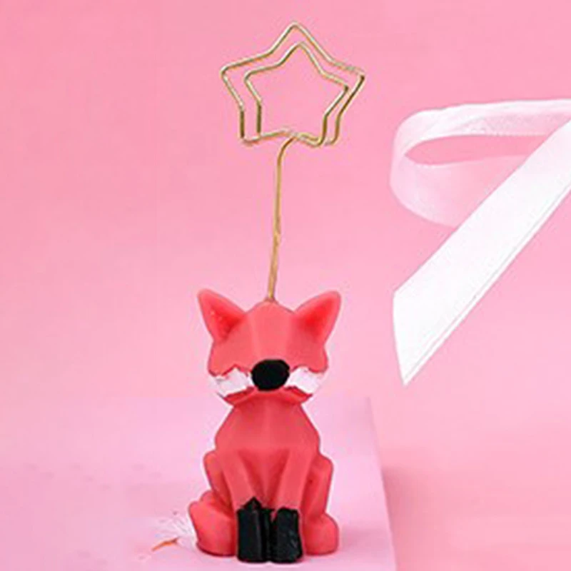 

1pcs Lovely Photo Clip Card Holder Message Photo Holder Home Office School Desk Decor