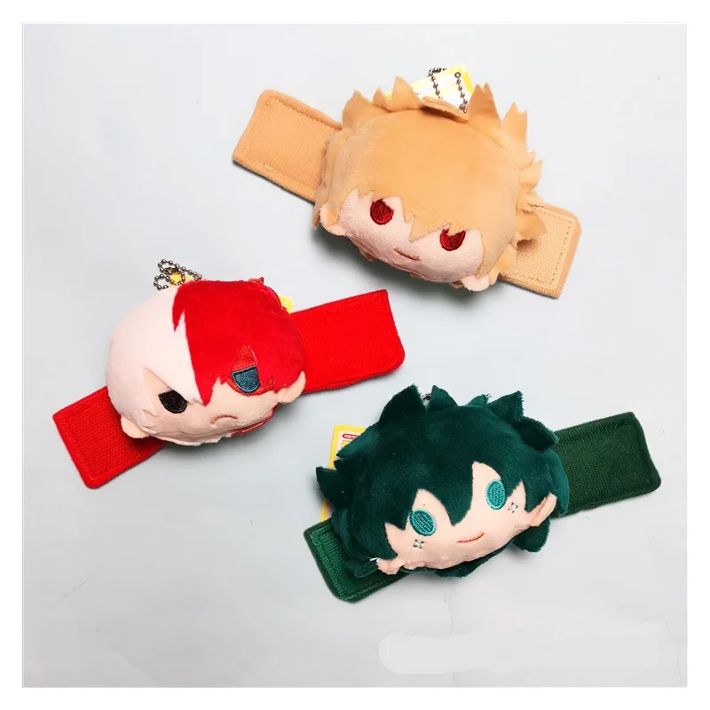 

Мягкий кошелек Boku no Hero моя геройская академия, Midoriya Izuku Bakugou Katsuki Todoroki, моя геройская академия, плюшевый Кошелек на молнии, сумка на ремне