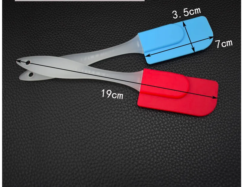 

Scraper Silicone Detachable Scraper Frosted handle High Temperature Cake Cream Muddler Scraper Kitchen multi-purpose spatula