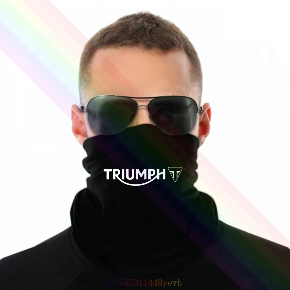 Модная повязка на голову для мотоциклов Triumph шарф бандана обогреватель шеи