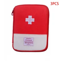 3 pieces medical bag emergency survival first aid kit bag home travel camping