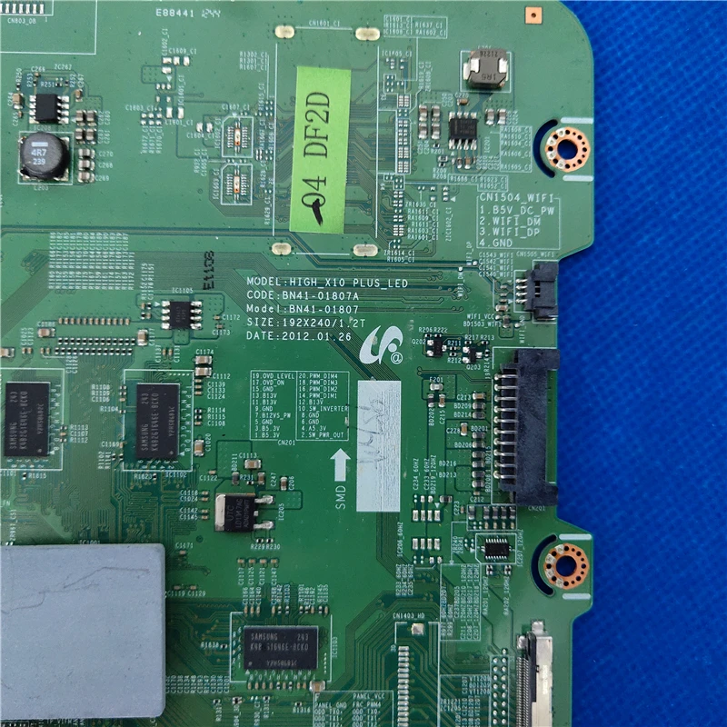 Good test work for Samsung main board UE55ES6750SXZG BN41-01807A BN41-01807 LTJ550HW10-B motherboard UE55ES6750S UE55ES6750