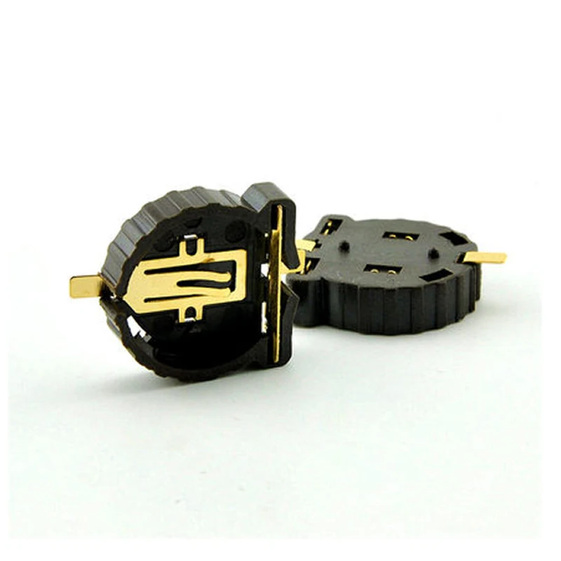 10 шт SMD SMT CR1220 CR1225 BS 1220 2 3V аккумулятор таблеточного типа гнездо держатель Чехол