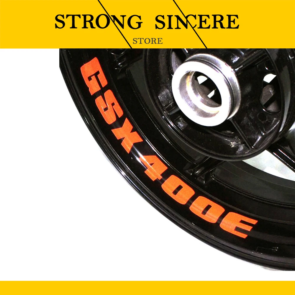 Наклейка на колесо мотоцикла отражающая обода подходит для SUZUKI GSX 400E | Автомобили