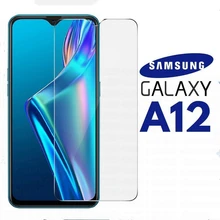 3PCS Tempered Glass for Samsung Galaxy A12 Screen Protector Touch Sensitive Case Friendly 9H Hardness