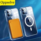 Магнитный защитный чехол для iPhone 13 12 Mini 11 Pro Max X XS Max XR