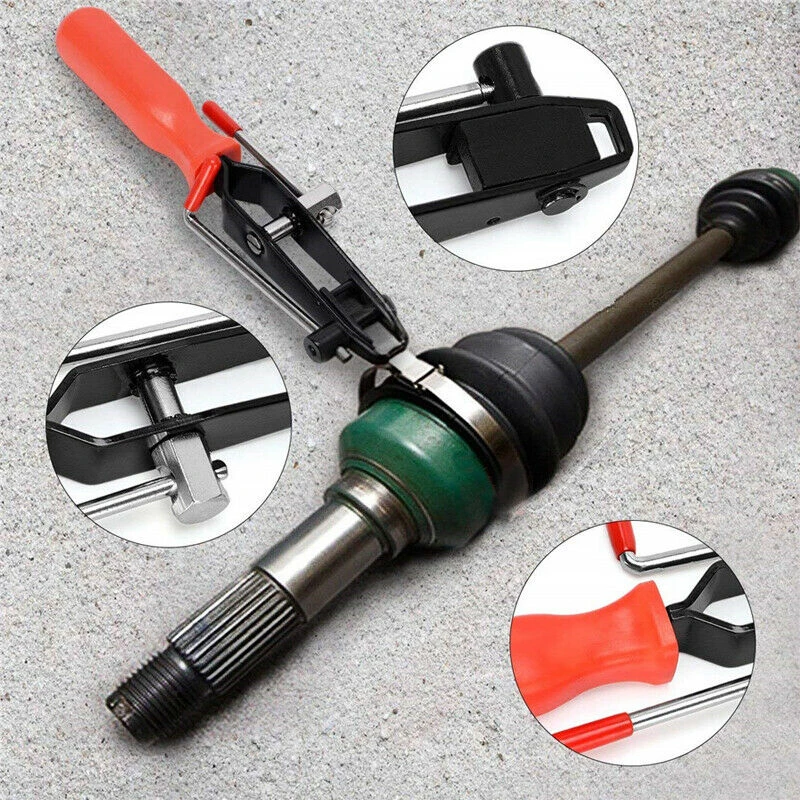 

Exhaust Pipe Removing Forceps Ear-type Hose Clips On Cooling System Vacuum Hose Joint Boot Clamp Crimper Pliers Auto Repair Tool