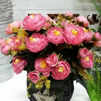 silk high quality artificial flowers for wedding decoration home decoration home diy
