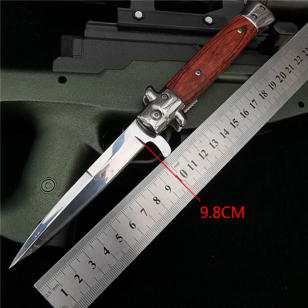 

225MM (9') 58HRC Folding Knife, Pocket Knife, Multifunctional Survival Tactic Outdoor Knife, 8Cr18 Steel Blade,Sharp and Durable