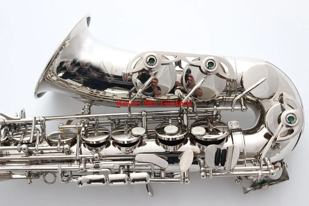 Reference 54 E-flat alto саксофон латунный посеребренный R54 саксофон SAS-R54 Alto tune Eb саксофон Сакс