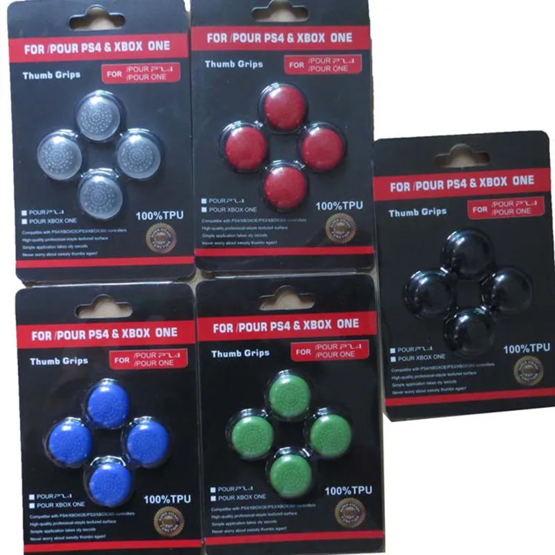 4 шт./компл. силиконовый термополиуретановый джойстик чехол накладка для Xbox One