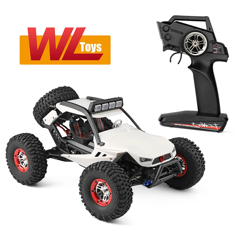 

WLtoys XK 12429 1:12 RC Car Crawler 40km/h High Speed 2.4G 4WD Electric Car with Head Lights RC Off-Road Car RC Gift