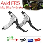 Рычаги тормоза Avid FR5, V-образные, из алюминиевого сплава, черныебелые