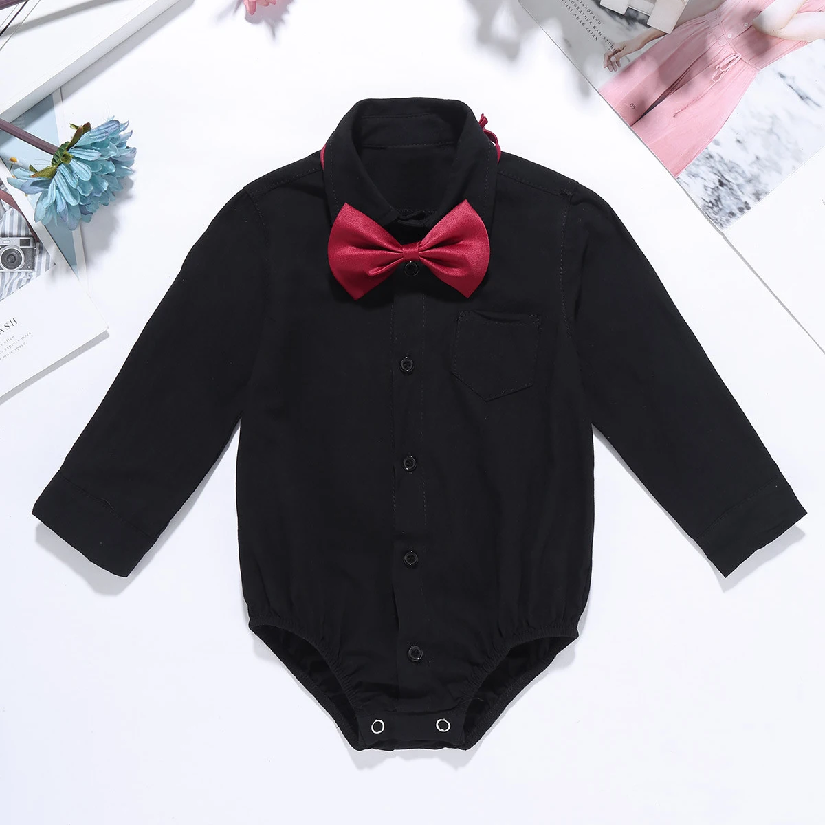 Комбинезоны с длинным рукавом для новорожденных мальчиков Официальный