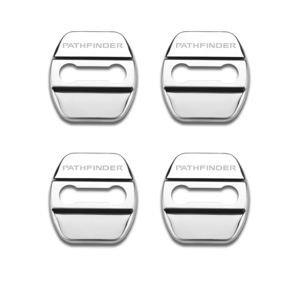 

Чехол-наклейка на дверной замок для Nissan Pathfinder R50 R51 R52, аксессуары для стайлинга автомобиля