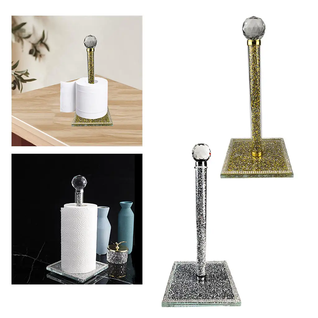 Free Standing Tissue Holder Roll Paper Napkin Shelf for Hotel Cabinet |