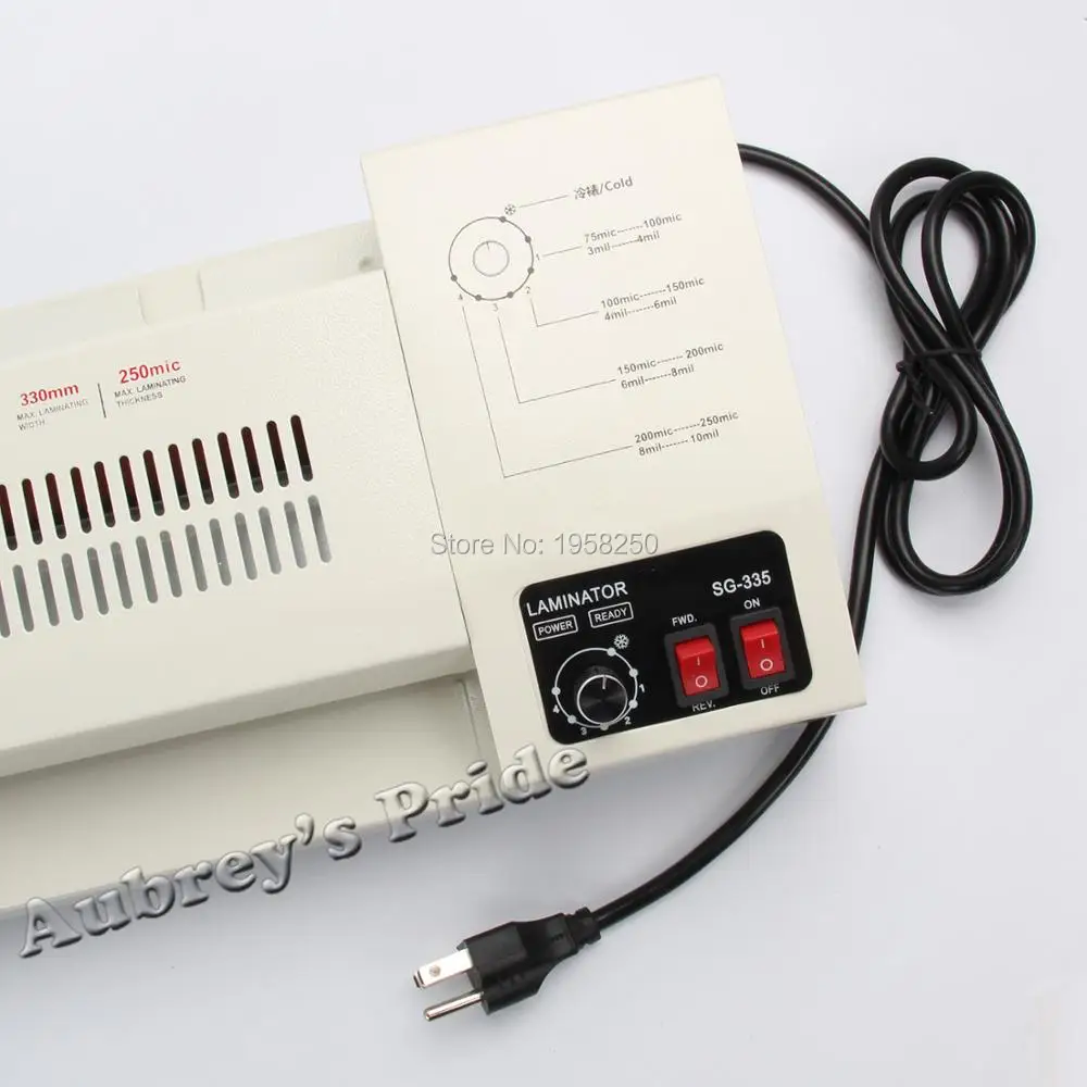 Новинка термоаппарат для горячего и холодного ламинирования 110 В/220 В A3 12 5 дюйма 330