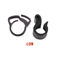 20pcs garden pe pipe clip material plant tomato support clip hook connection fixed pipe irrigation system hose insulated clamp