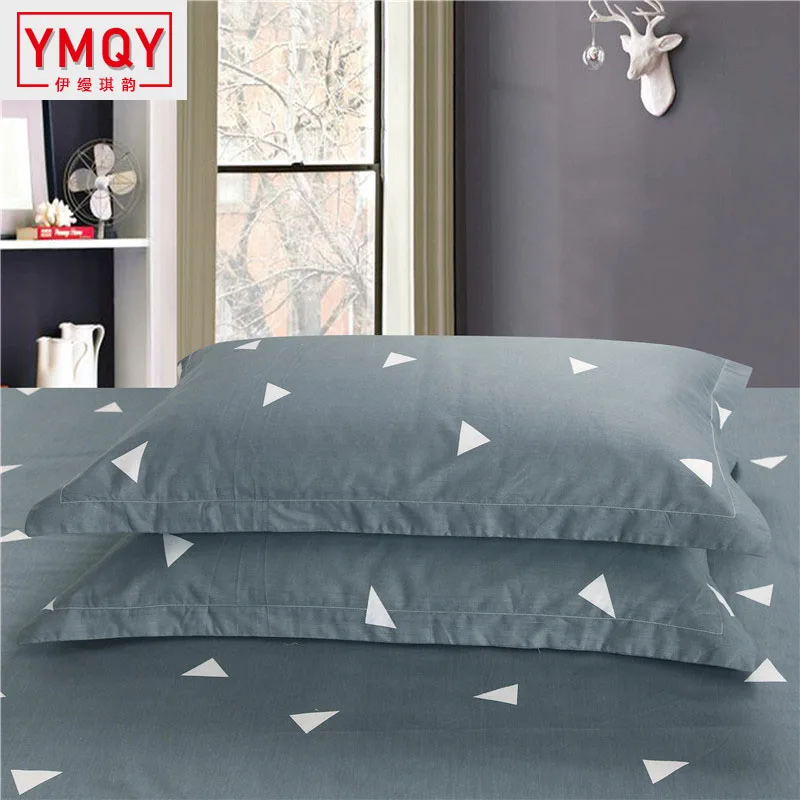 YMQY Simple cotton pillowcase for children cartoon cute fashion comfortable bedroom living room H | Дом и сад