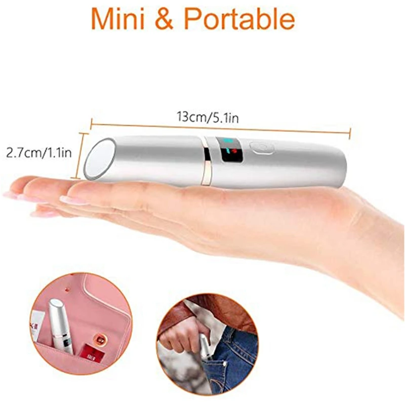 

Eye Massager Rechargeable Facial Sonic Vibration Eye Beauty Apparatus for Dark Circles Anti-Aging Wrinkles and Swelling