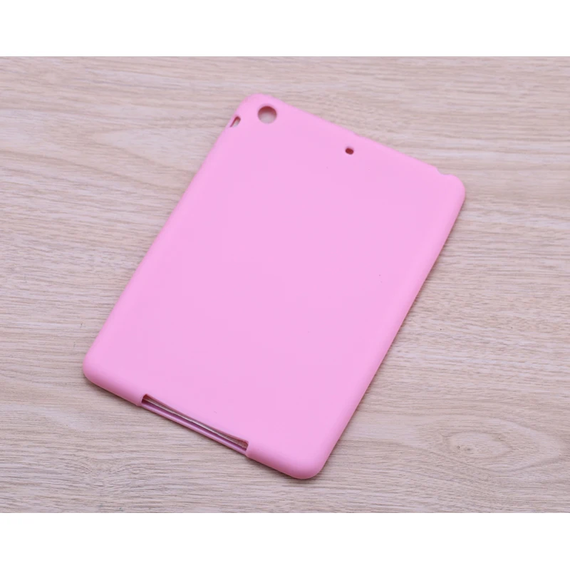 Мягкий силиконовый резиновый чехол из ТПУ для iPad Mini4 Mini5 гелевый Чехол защитный Mini