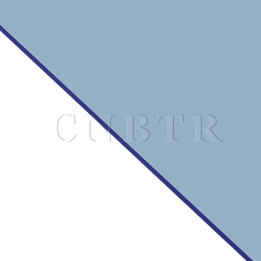 CNBTR 5 шт. 8x8x0 23 см акриловые листы украшенные прозрачными синими стразами сделай
