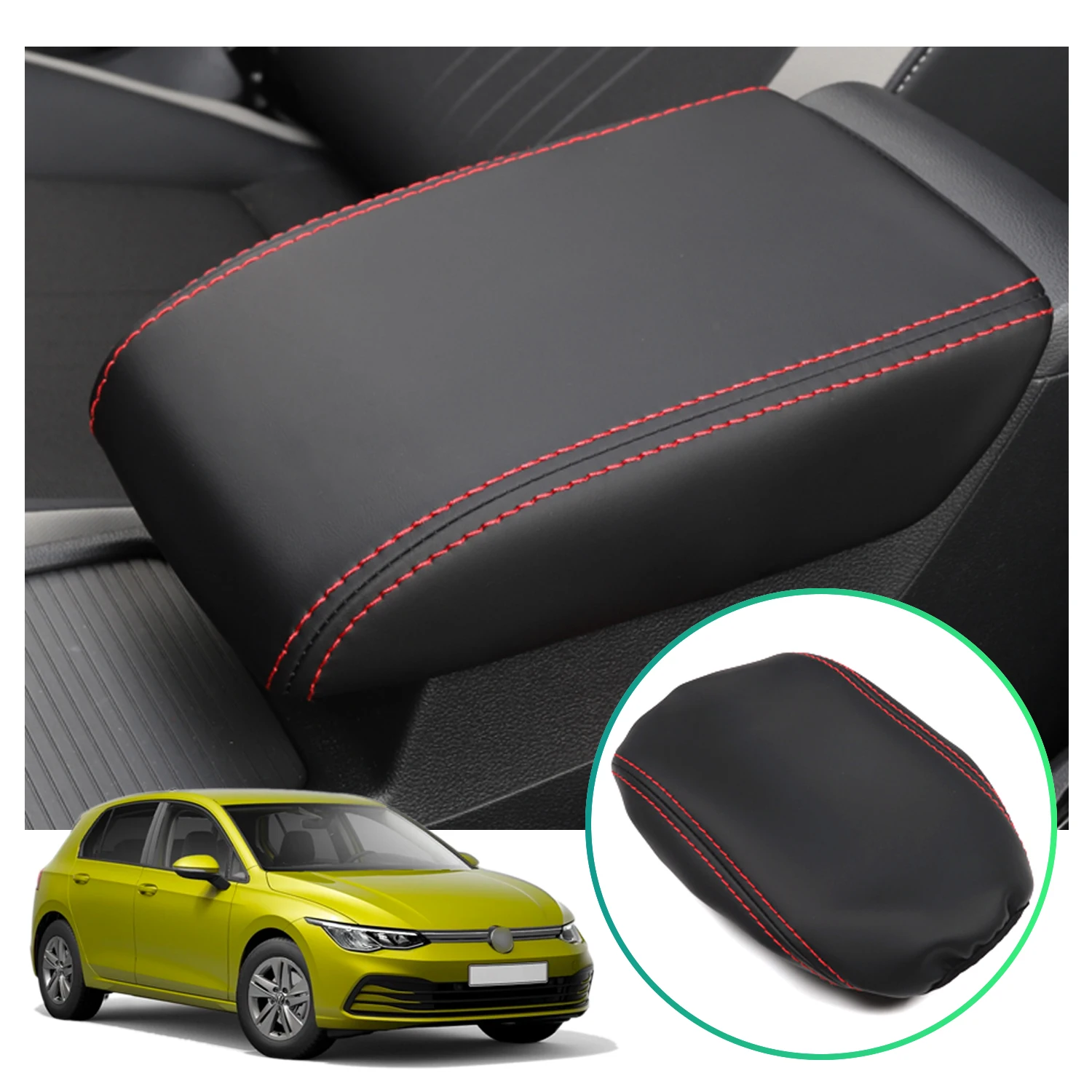 

Накладка на центральный подлокотник автомобиля для Golf MK8 2020 2021
