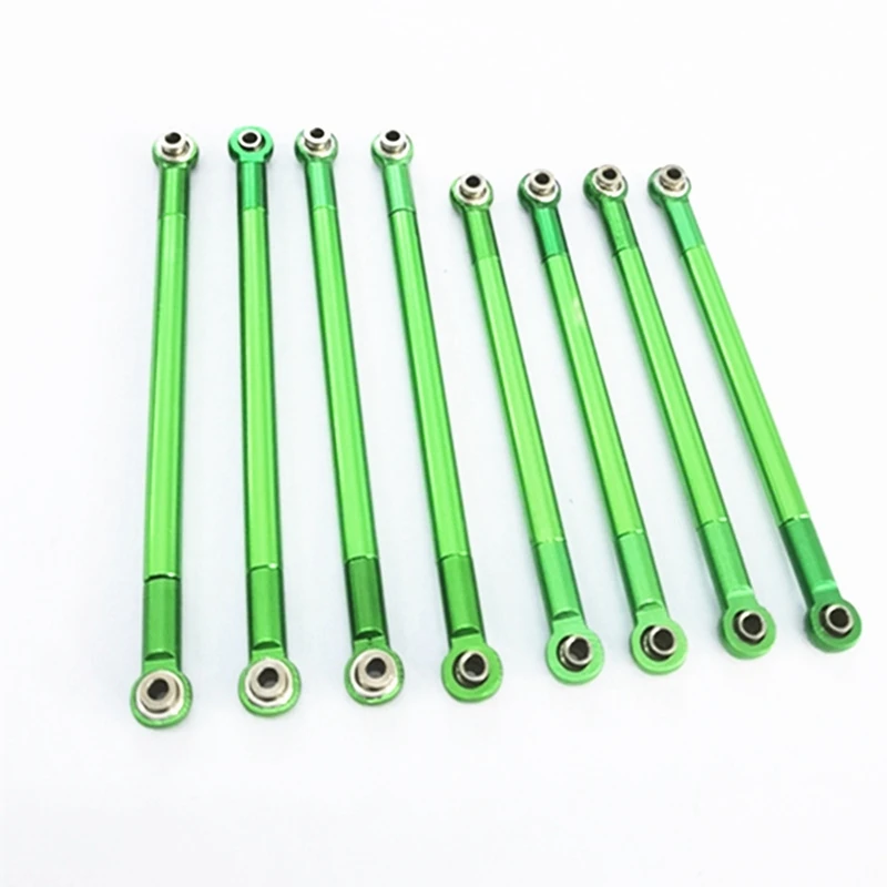 

for MN86S MN86 MN86KS MN86K MN G500 Upgrade Parts 8PCS Metal Pull Rod Link Rod Linkage 1/12 RC Car Accessories