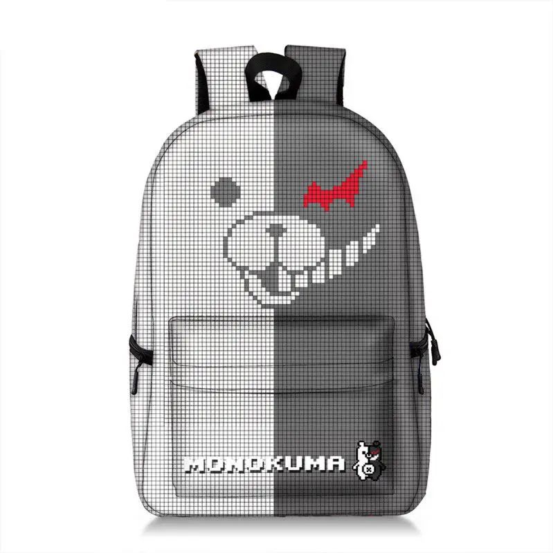 Рюкзак Danganronpa Monokuma ранец с аниме мультяшным персонажем сумка на плечо