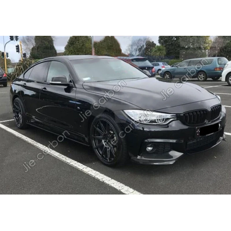Для BMW 4 серии F32 F33 435i M Sport Coupe Convertible 2014-2016 углеродное волокно передние Угловые