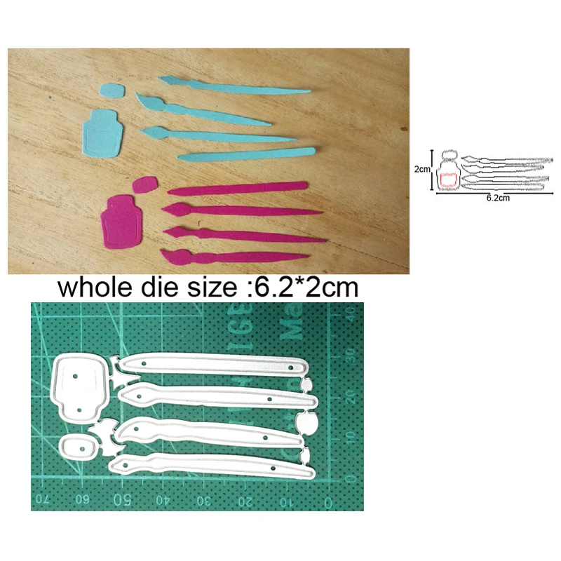 

metal cutting dies cut die mold pencil pen set decoration Scrapbooking dies paper craft knife mould blade punch stencils dies