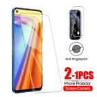 1-2 шт. Защитное стекло для объектива камеры и 3D изогнутое закаленное стекло для Oppo realme 6 6s 6i 6pro 7 7pro Защитное стекло для экрана