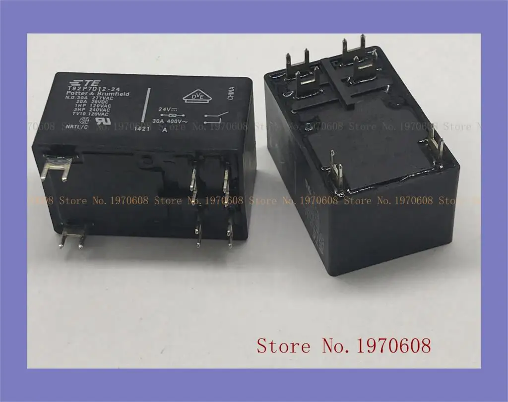 

T92P7D12-24 24VDC HF92F-024D-2A11S 6