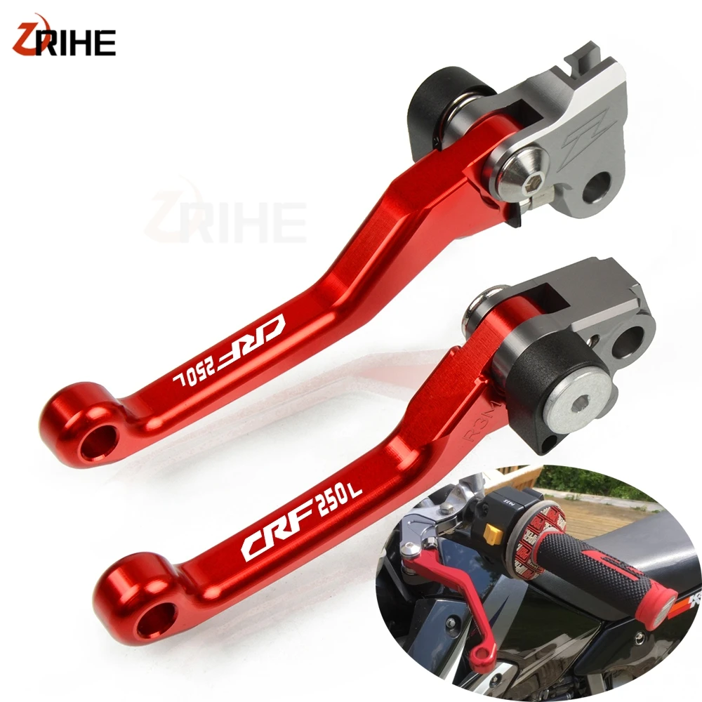 Мотоцикл Dirt Bike сцепные рычаги алюминиевые поворотные складные ручки для HONDA CRF 250 L