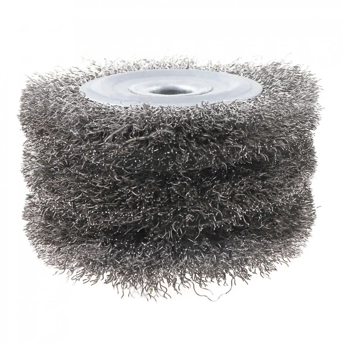 3 шт./лот набор полировальных щеток из нержавеющей стали с отверстием 16 мм и