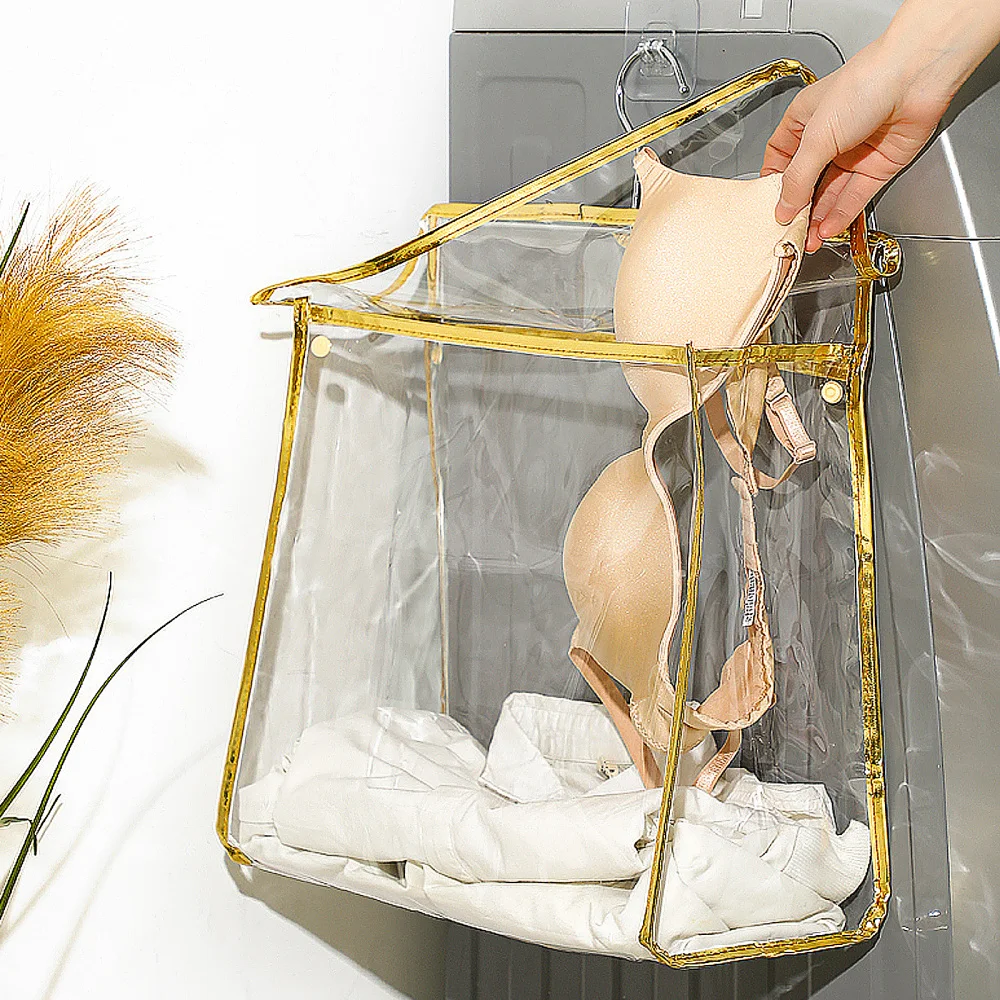 

1Pc Bathroom Storage Bag Waterproof Hanging Bag Shower Hanging Storage Bag