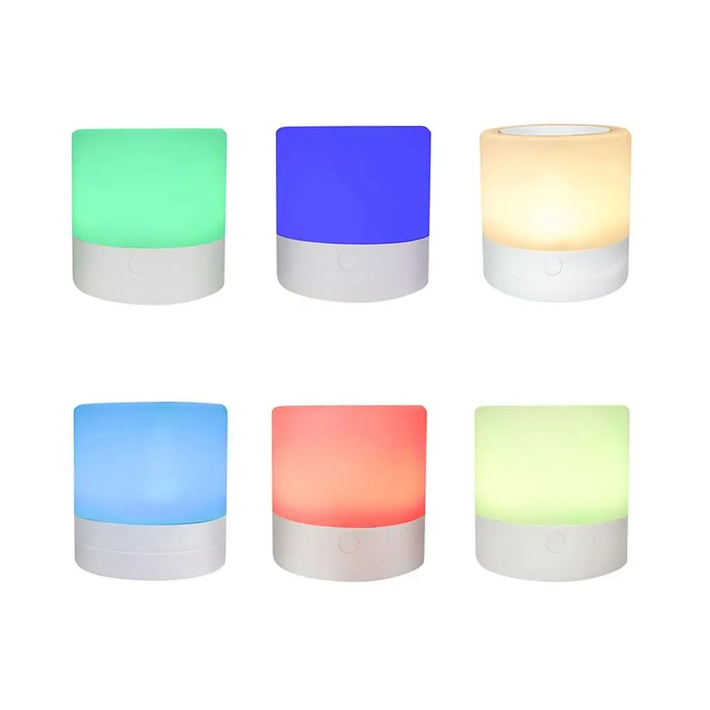 USB прикроватный светильник Светодиодный настольный Ночной творческий кровать