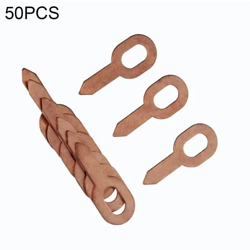 50 Pcs/set Oval Dent Puller Car Body Rings Paintless Lifter Repair Tool Kit | Автомобили и мотоциклы