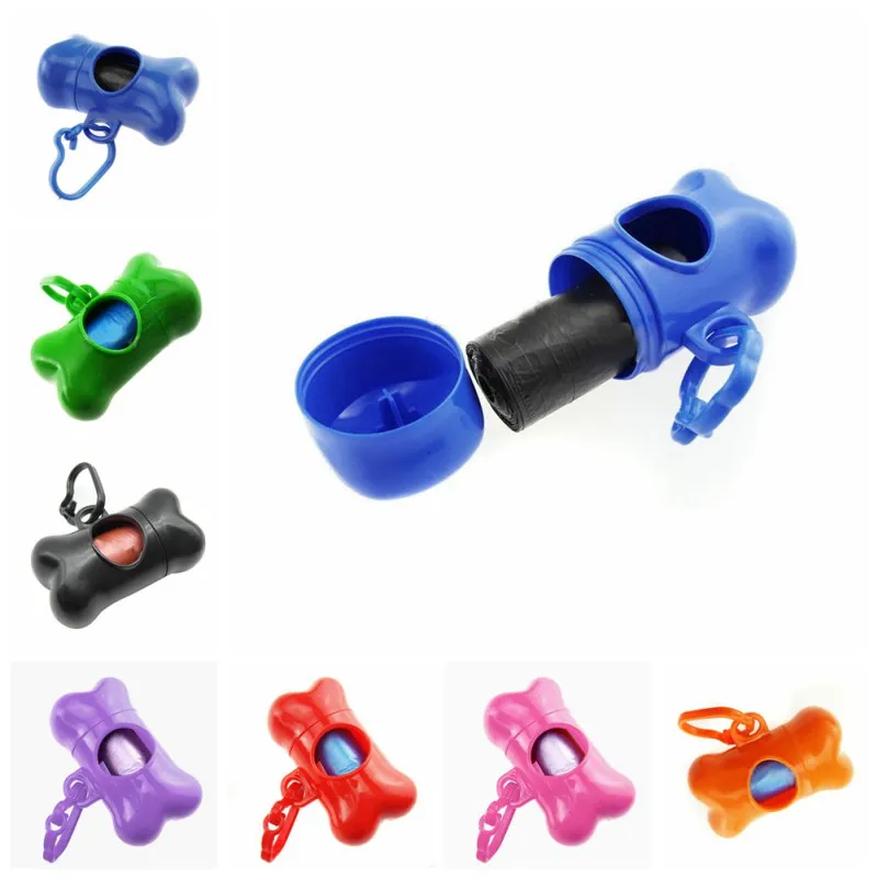 Мешки для домашних собак Диспенсер коробка животных мешки мусора переносная